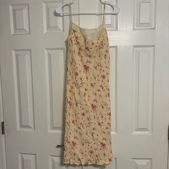 Vintage Y2K Hugo Buscati Floral Midi Dress - Picture 4 of 6